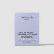 SoSmooth Hyaluronic Acid Hydrating Sheet Mask, 3 pack box.