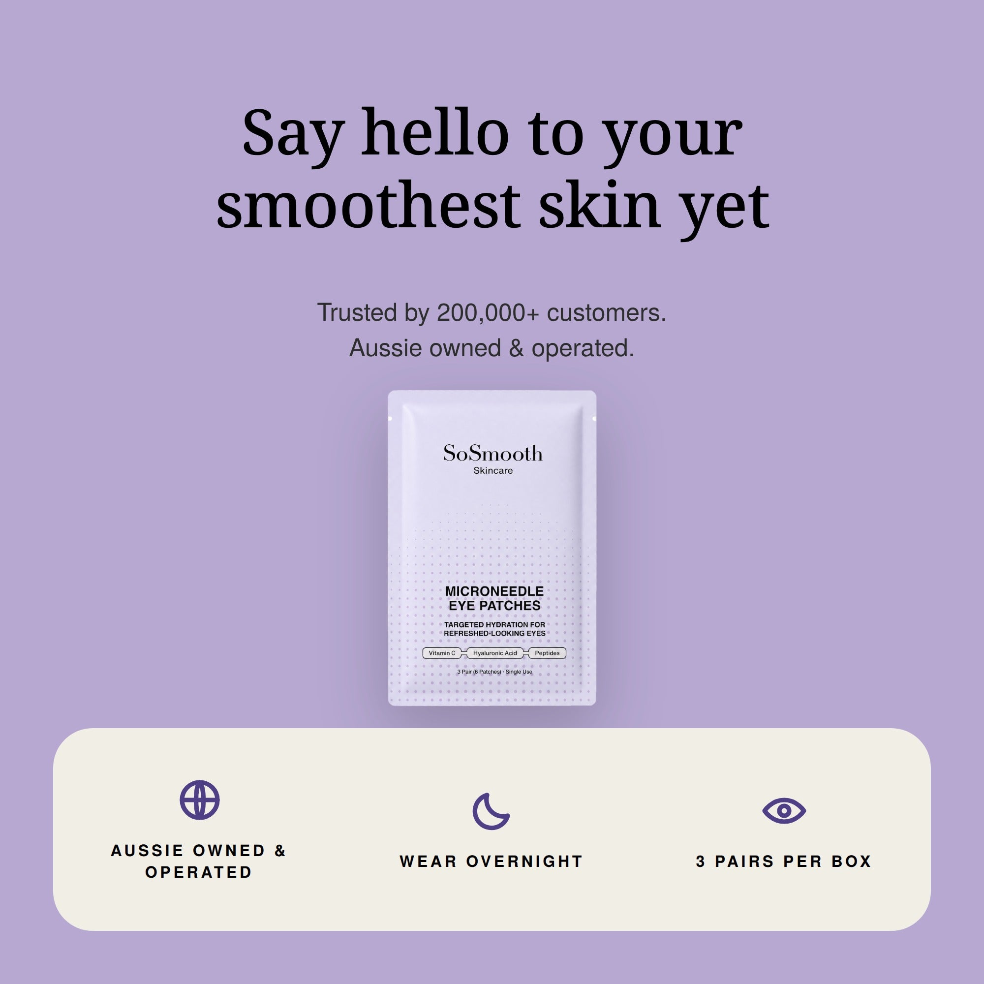 Say hello to your smoothest skin yet. Trusted by 200,000+ customers, Aussie owned and operated.