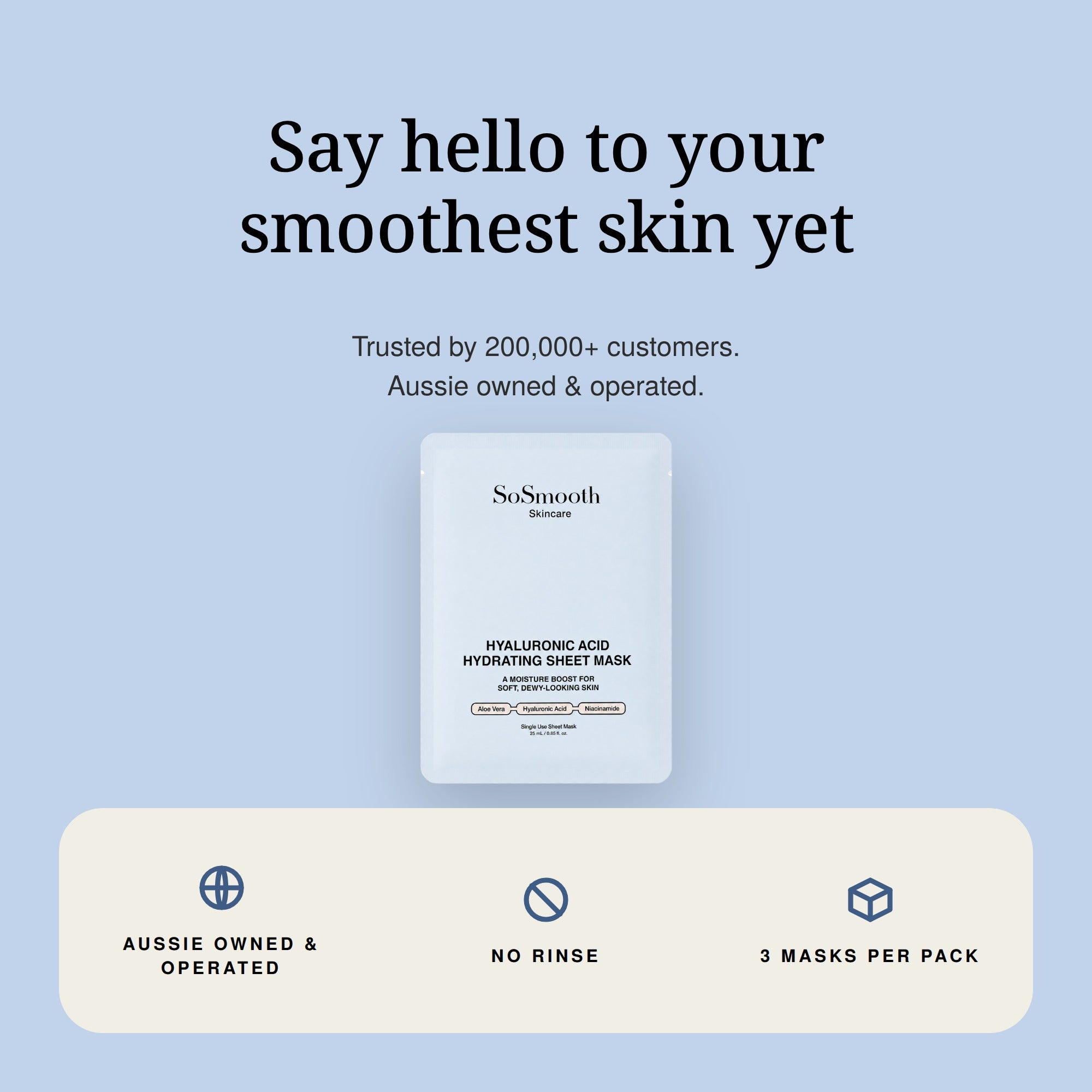 Say hello to your smoothest skin yet. Trusted by 200,000+ customers, Aussie owned and operated.