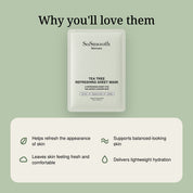 Why you'll love them: helps refresh the appearance of skin, supports balanced-looking skin, leaves skin feeling fresh and comfortable, delivers lightweight hydration.